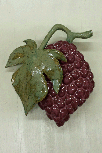 Grape Cluster I - Wall Sculpture